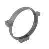 Collier pvc evac D140 gris insert 7x150 - NF