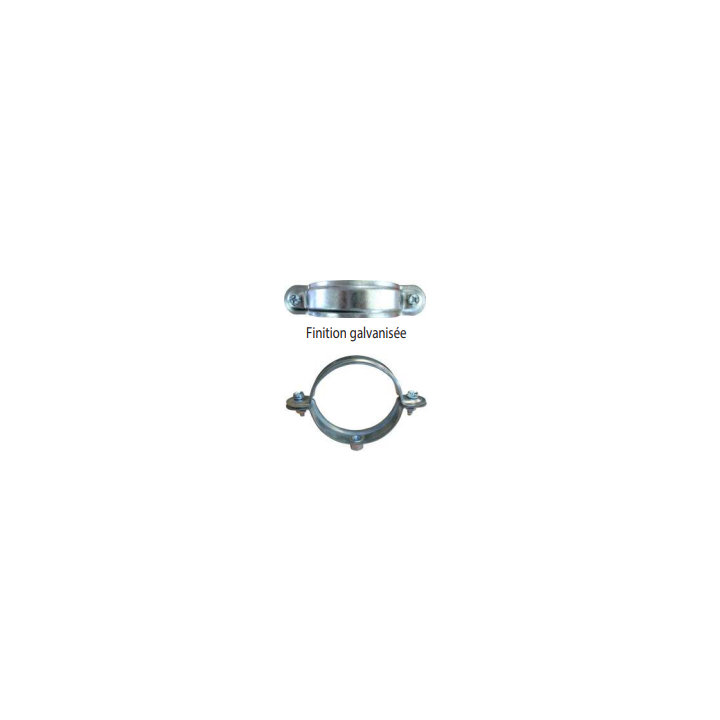 Collier galva d100mm m7x150