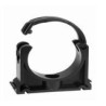 Collier pvc noir 63mm + clip