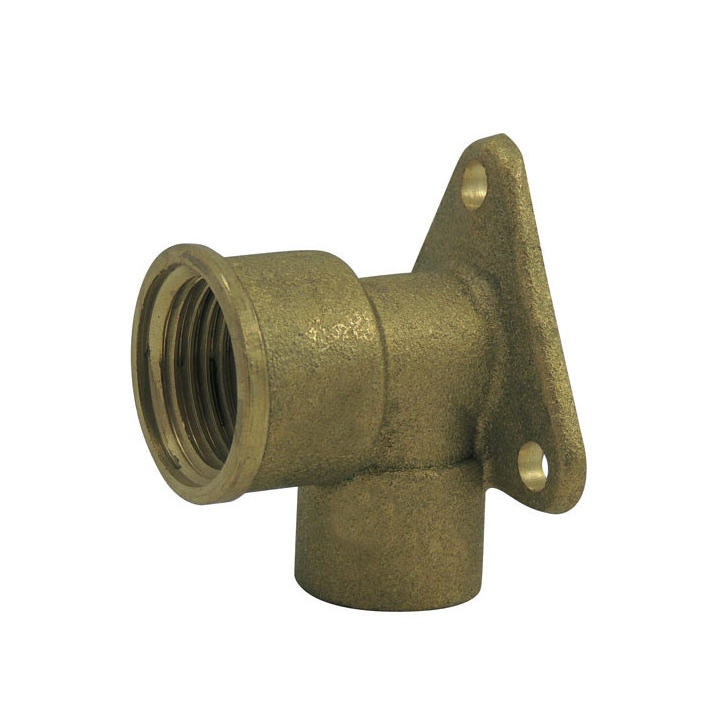 Coude applique laiton 14-1/2F