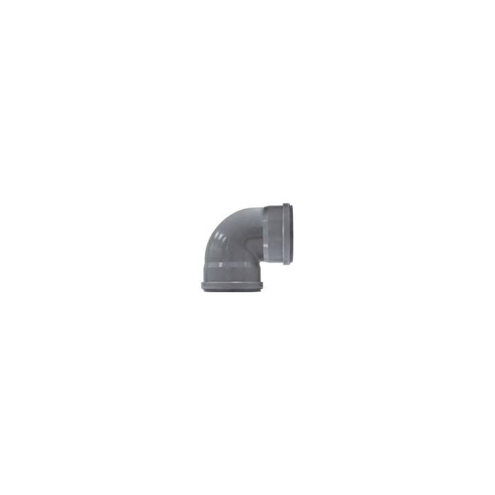 Coude assainissement CR8 D125 FF - 90° NF