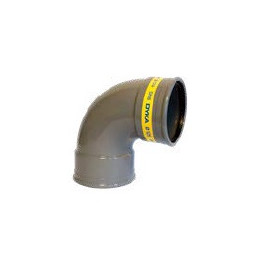 Coude assainissement CR8 D160 FF - 90° NF
