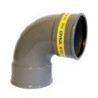 Coude assainissement CR8 D160 FF - 90° NF
