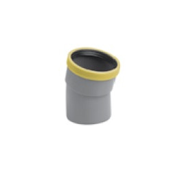 Coude assainissement CR8 D200 MF - 45° NF