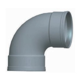 Coude assainissement CR8 D250 MF - 90° NF