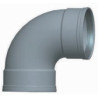 Coude assainissement CR8 D250 MF - 90° NF