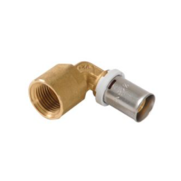 Coude a sertir d16x1/2" F 90°