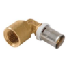Coude a sertir d16x1/2" F 90°