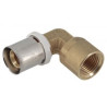 Coude a sertir d20x1/2" F a visser 90°