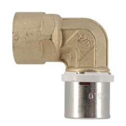 Coude a sertir d26x3/4" F fixe 90°