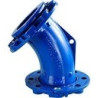 Coude fonte bride bride dn200 1/8 (45°) pn16 (12trous d20)