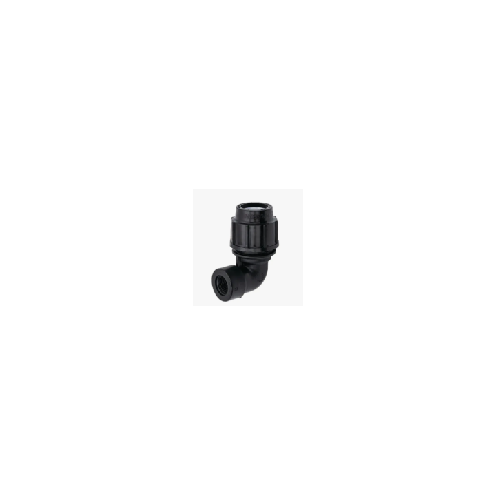 Coude polypropylene 20x1/2 femelle