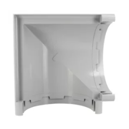 Angle 90 a coller pour gouttiere 33 gris