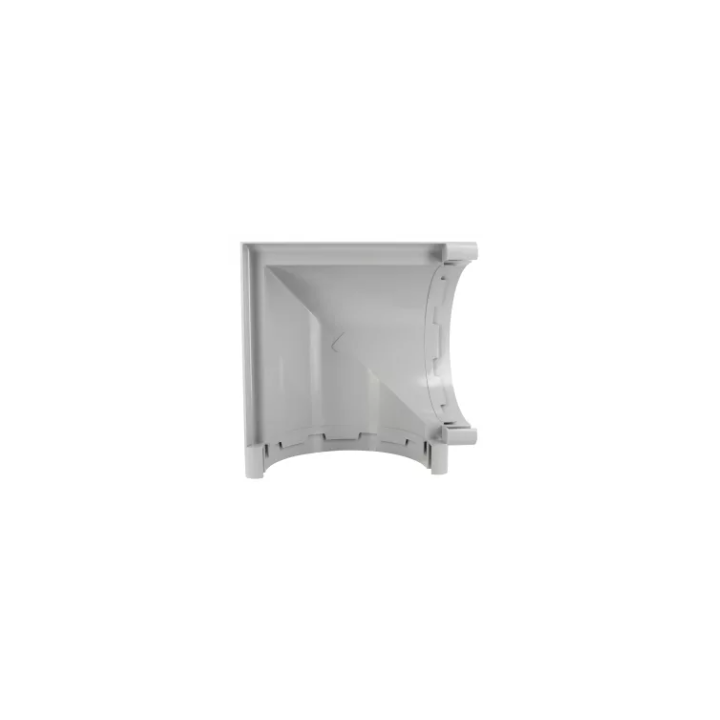Angle 90 a coller pour gouttiere 33 gris