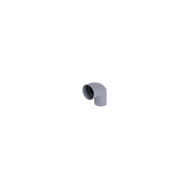 Coude pvc evac D100 90° MF - NF