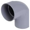 Coude pvc evac D100 90° MF - NF