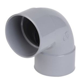 Coude pvc evac D110 90° FF - NF