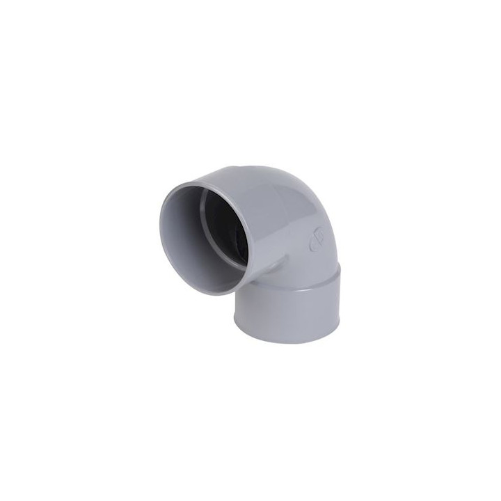 Coude pvc evac D110 90° FF - NF