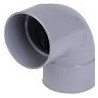 Coude pvc evac D125 90° FF - NF