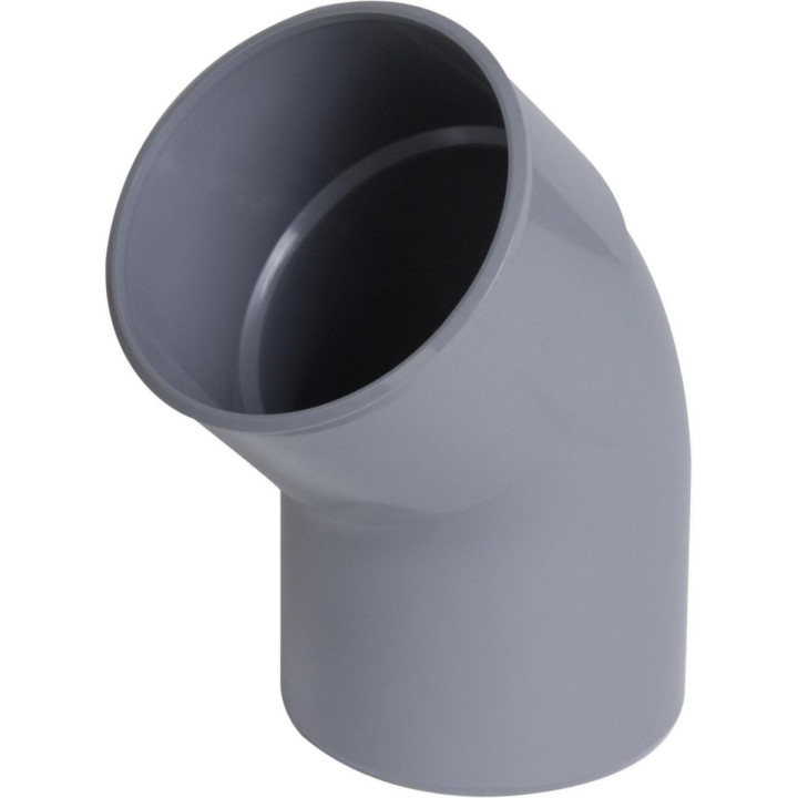 Coude pvc evac D140 45° MF - NF