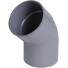 Coude pvc evac D140 45° MF - NF