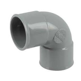 Coude pvc evac D140 90° FF - NF