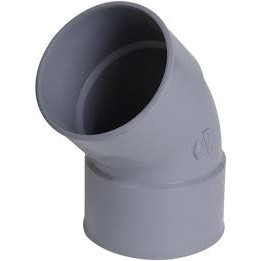 Coude pvc evac D160 45° FF - NF