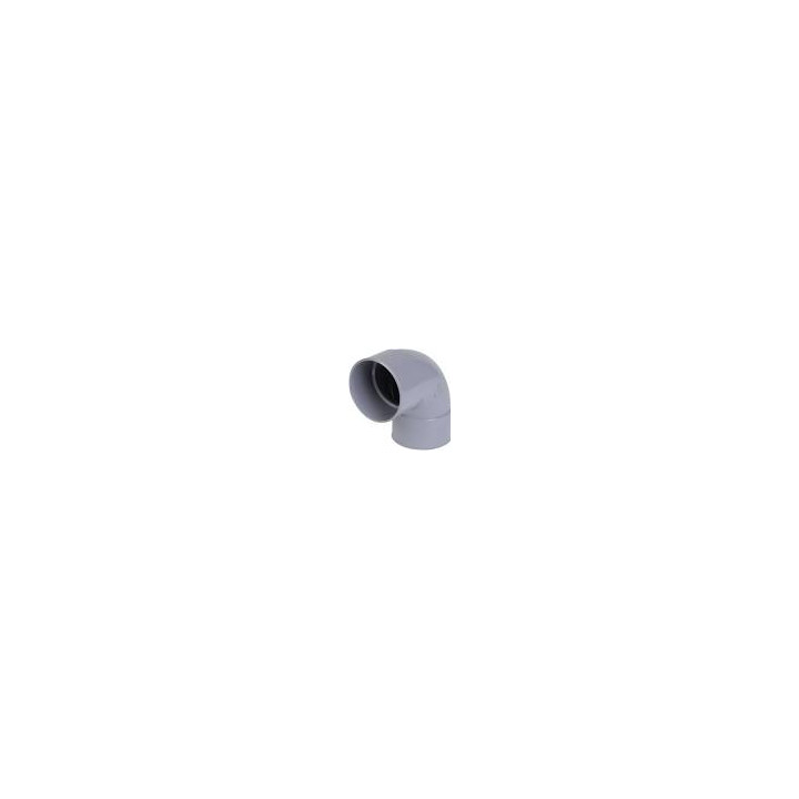 Coude pvc evac D160 90° FF - NF