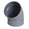 Coude pvc evac D250 45° FF - NF