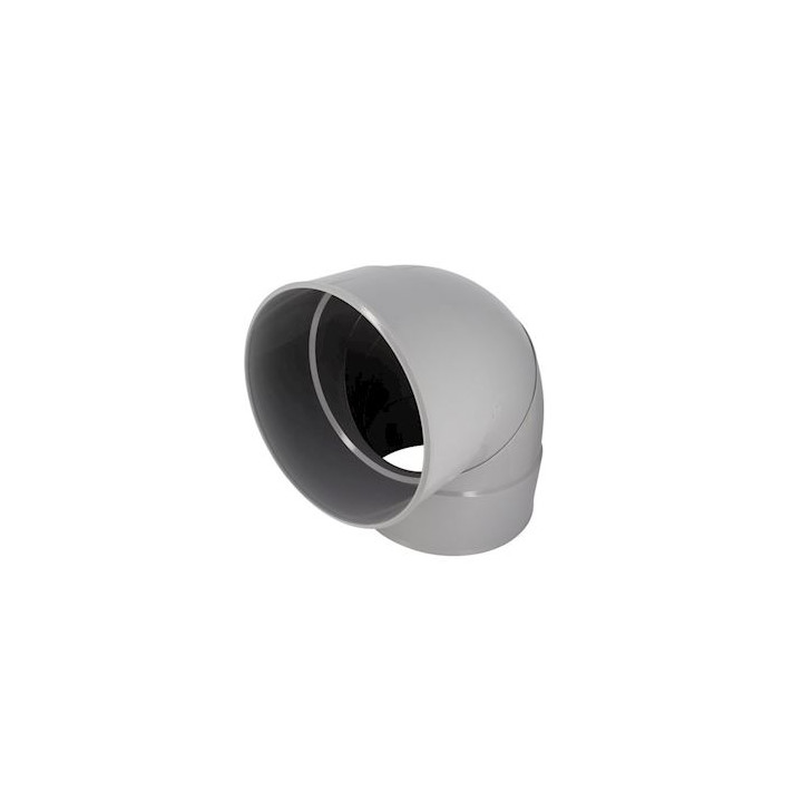 Coude pvc evac D315 90° FF - NF