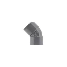 Coude pvc evac D32 45° FF - NF