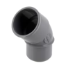 Coude pvc evac D32 45° MF - NF
