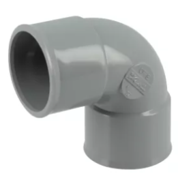 Coude pvc evac D32 90° FF - NF