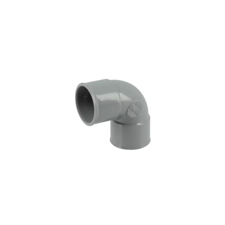 Coude pvc evac D32 90° FF - NF