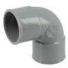 Coude pvc evac D32 90° FF - NF