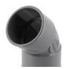 Coude pvc evac D40 45° FF - NF