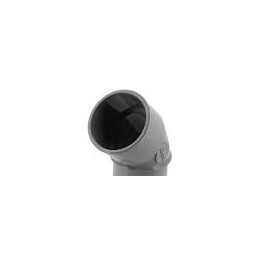 Coude pvc evac D40 45° MF - NF
