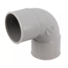 Coude pvc evac D40 90° FF - NF