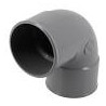 Coude pvc evac D50 90° FF - NF