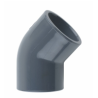Coude PVC pression acs pn16 d20 45° femelle femelle