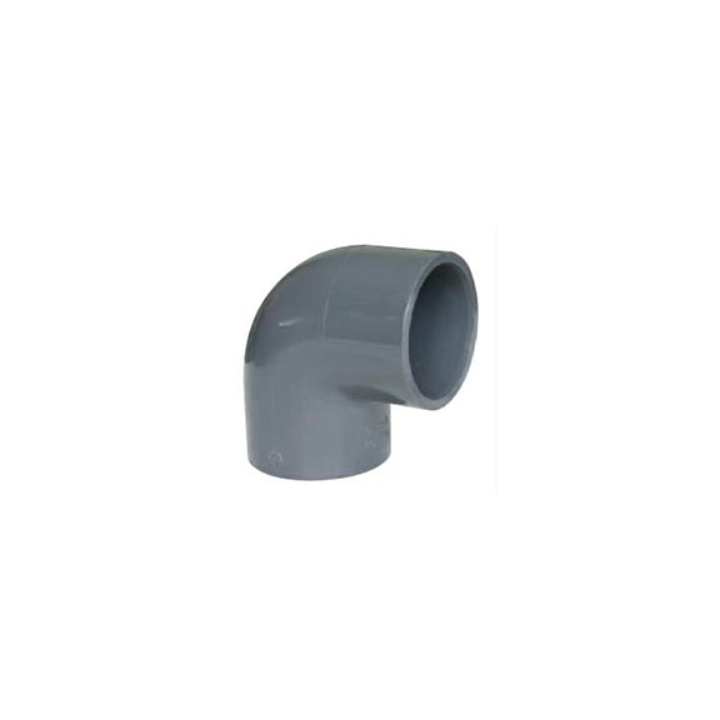 Coude pvc pression acs pn16 d50 90° femelle femelle