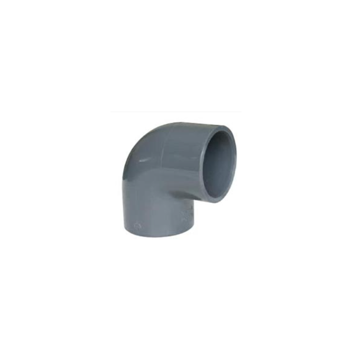 Coude pvc pression acs pn16 d75 90° femelle femelle