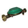 Detendeur gaz a securite 1.3kg/h 28mb entree ecrou bouteille sortie m20x150 18kw nf sans tetine