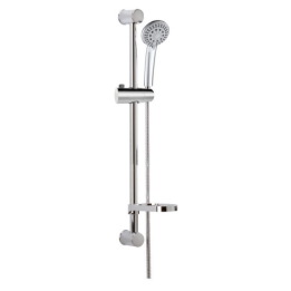 Ensemble de douche KANOE 5 jets chrome