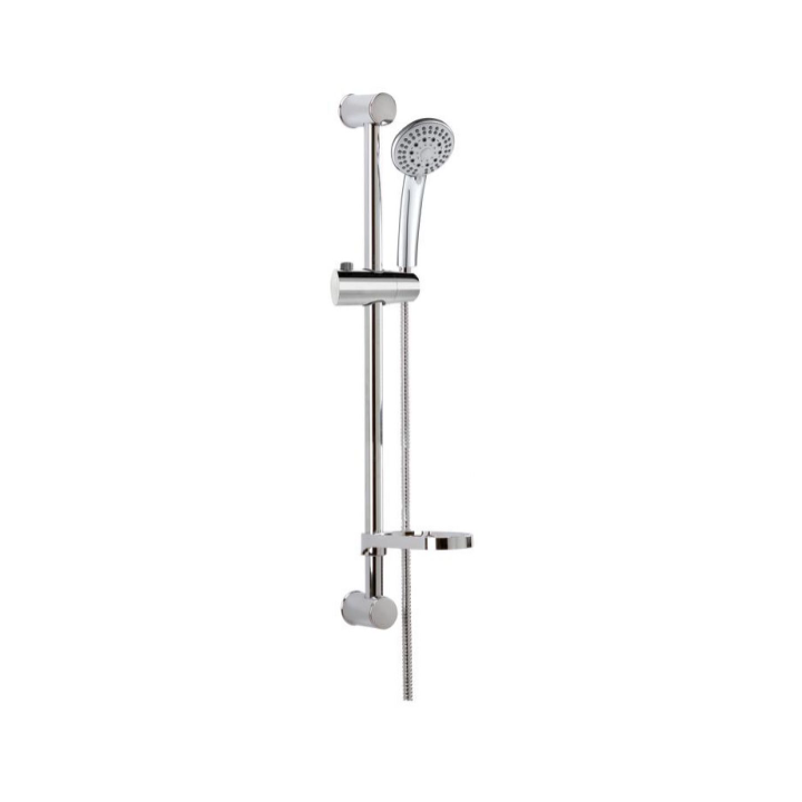 Ensemble de douche KANOE 5 jets chrome