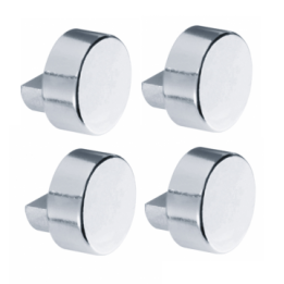 Fixation ronde pour miroir (x4)