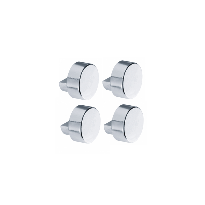 Fixation ronde pour miroir (x4)