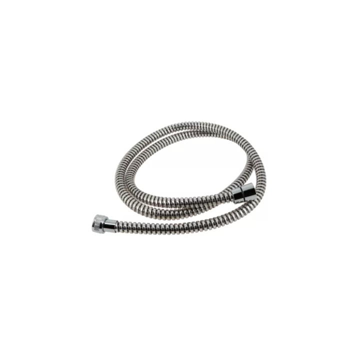Flexible de douche double agrafage 1/2-1/2 1m50 en metal plastique