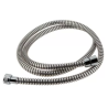 Flexible de douche double agrafage 1/2-1/2 1m50 en metal plastique