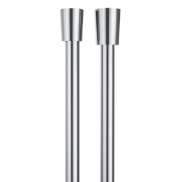 Flexible de douche 1/2x1/2 1.75m en PVC chrome mat